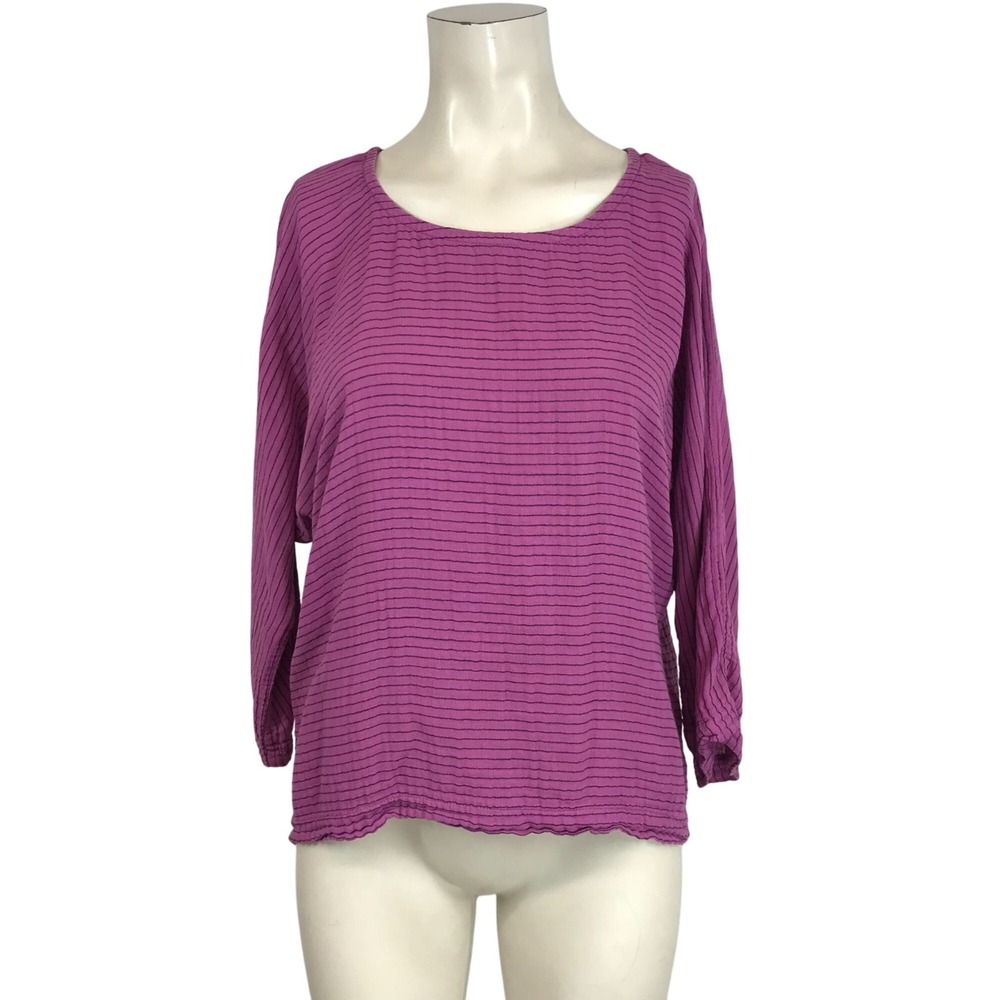 PRAIRIE UNDERGROUND - WOMEN'S XS ~ LAVENDER 100% COTTON LONG SLEEVE SHIRT